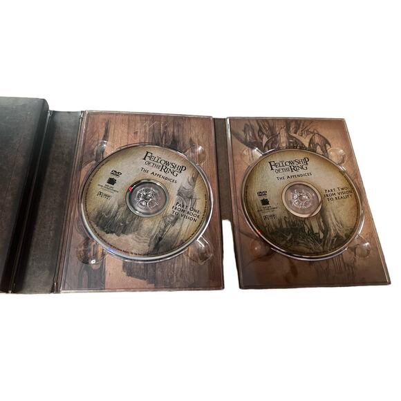 Lord of the Rings The Fellowship of The Ring Special Edition Box DVD Set - Picture 6 of 6
